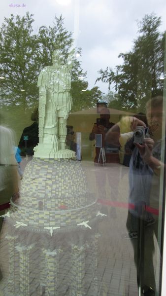 Hermannsdenkmal, Teutoburger Wald - Die Lego-Statue auch gerne fotografiert
2018 - Tour Paderborn ...
