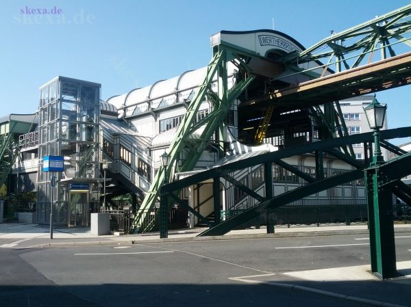 Schwebebahn Station Werther Brücke
2014 Tour Wuppertal
